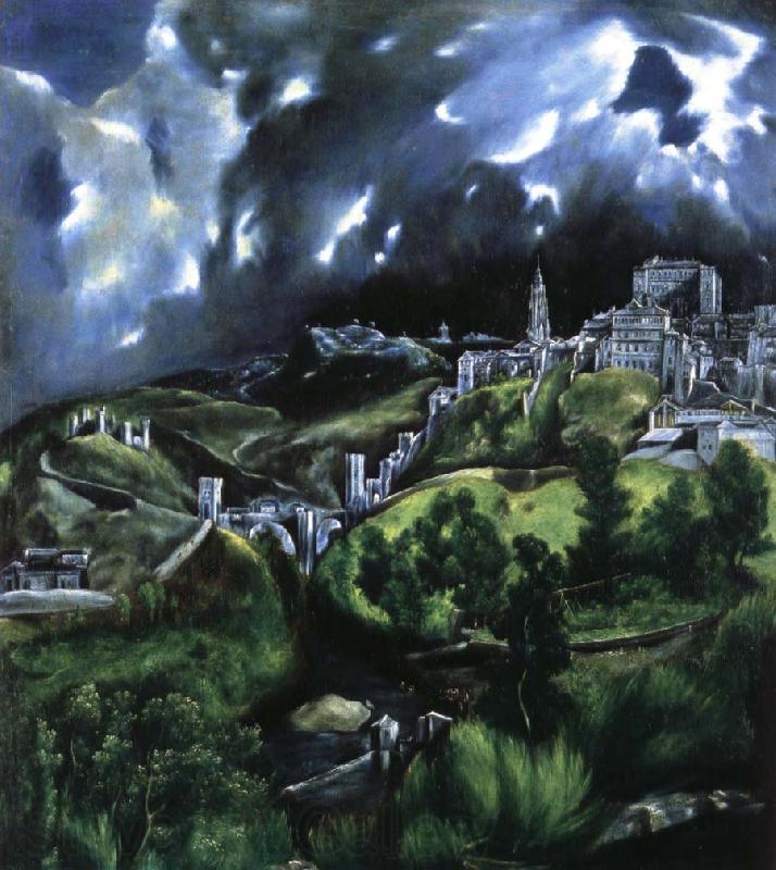 El Greco A View of Toledo Germany oil painting art